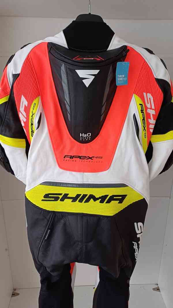 Kožená 1 - dílná kombinéza Shima Apex RS - foto 9