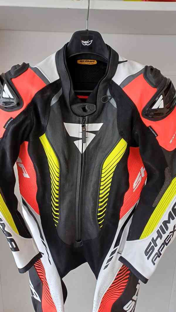 Kožená 1 - dílná kombinéza Shima Apex RS - foto 2