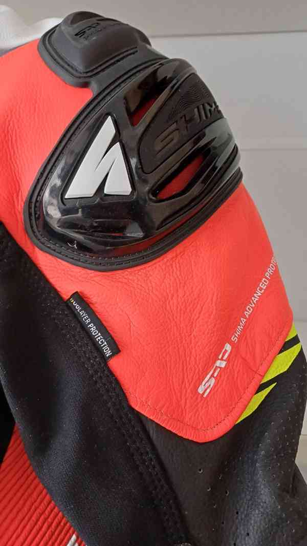 Kožená 1 - dílná kombinéza Shima Apex RS - foto 5