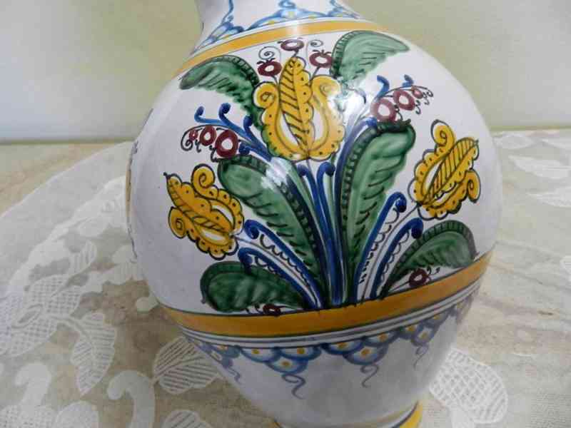 Krásná větší keramická Váza  J. Úprka Hroznová Lhota - foto 3