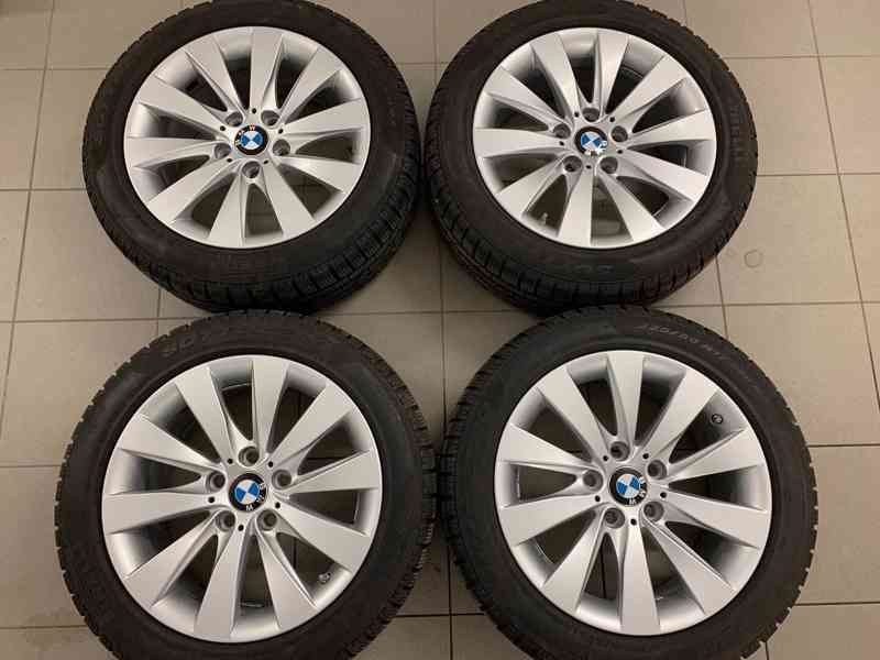 BMW 3/4 Originál zimní sada hliníkových kol + Pirelli 17" - foto 1