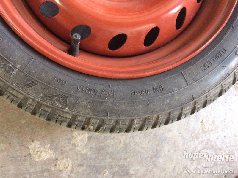 Prodej letních pneu 155/65 R13 + rezervní kolo - foto 6
