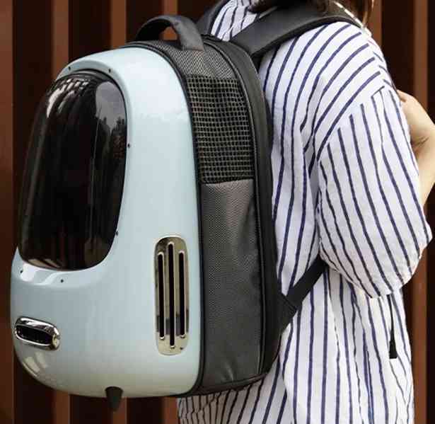 Klimatizovaný cestovní batoh pro kočku/psa - foto 6