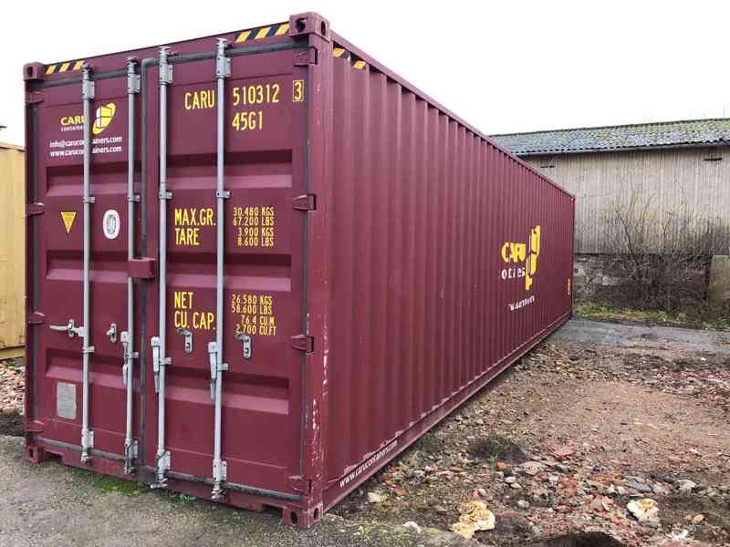 Skladové ISO kontejnery (lodní/námořní) - pronájem - foto 3