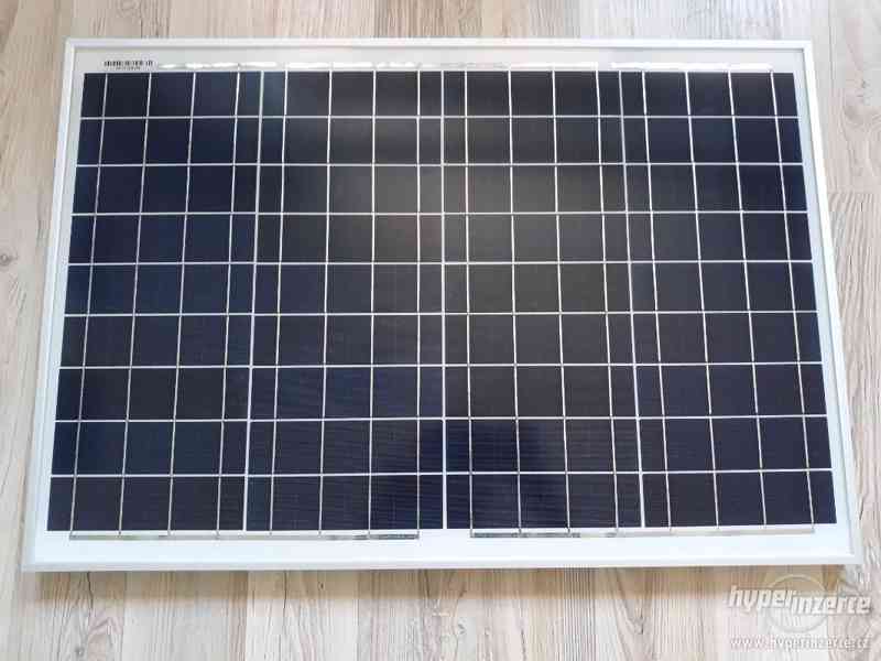 Solární fotovoltaický panel 40W pro 12V system Roznov p.R. - foto 1