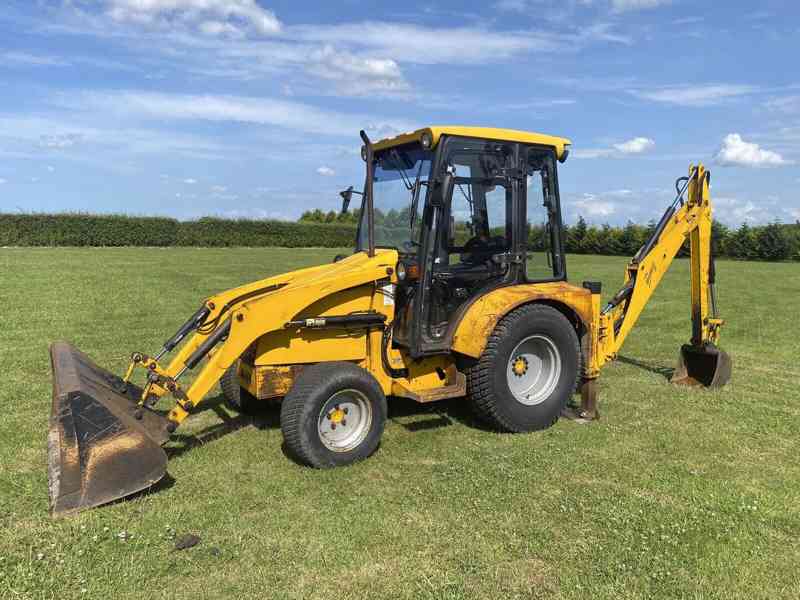 Traktorbagr Lewis Badger 3 JCB - plně funkční - bazar - Hyperinzerce.cz