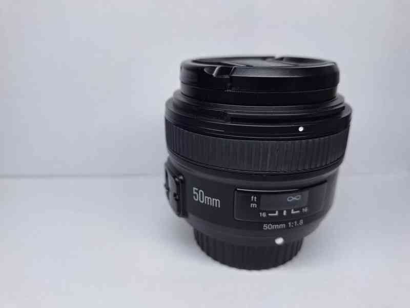 Objektiv Yongnuo 50mm f/1.8 Nikon - foto 2