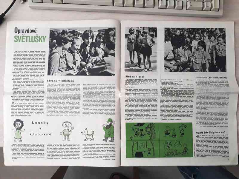  Junák - září 1968, ročník 31, č. 1-2 - skautský časopis  - foto 2