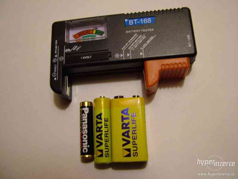 Tester napětí bateri 1,5 -9 V - foto 3