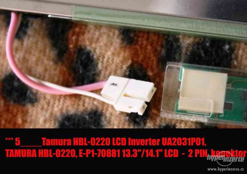 Invertor podsvícení LCD notebooku - foto 3
