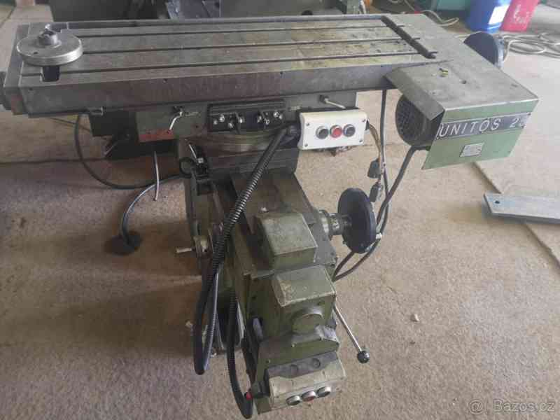 Nástrojářská frézka Unitos 25 - foto 5