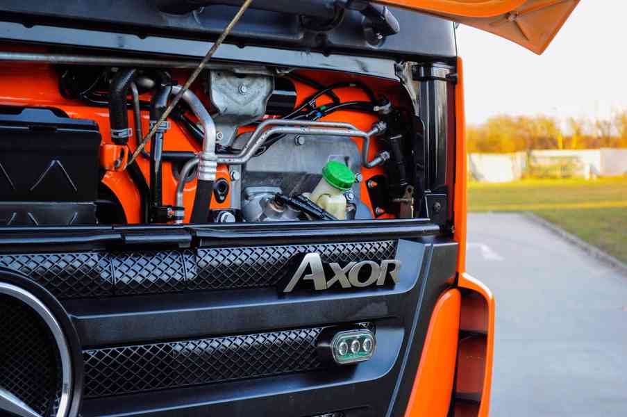 MERCEDES AXOR 1933 HÁKOVÝ NOSIČ KONTEJNERŮ HYDR. RUKA EURO5 - foto 36