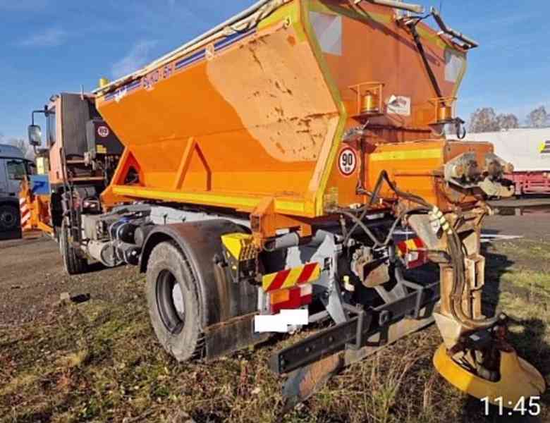 4x4 Iveco 21.5t sklápěč+ sypač radlice komunál zima - foto 3