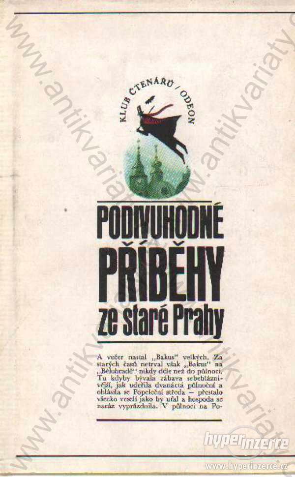 Podivuhodné příběhy ze staré Prahy Odeon 1971 - foto 1