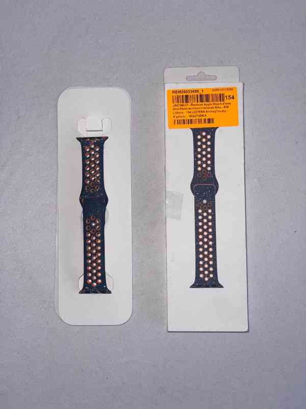 Originální Apple Watch Nike Sport Band 41 mm Blue Flame S... - foto 3