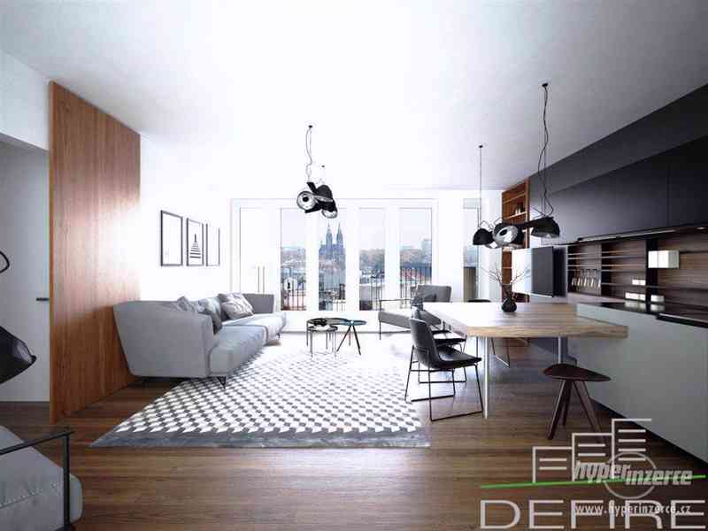 Prodej novostavby bytu 3+kk, 94,6 m2 + balkon 5,13 + sklep, Klicperova Praha 5, u metra Anděl - foto 5