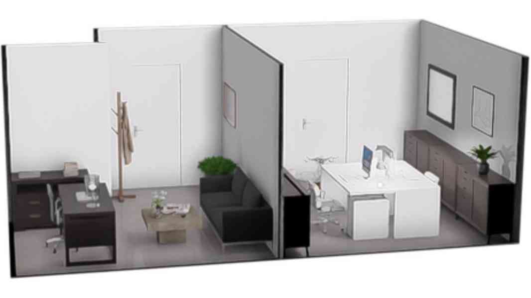 PRONÁJEM DVOU KANCELÁŘÍ O CP 38,2 M2 V BRNĚ  - foto 7