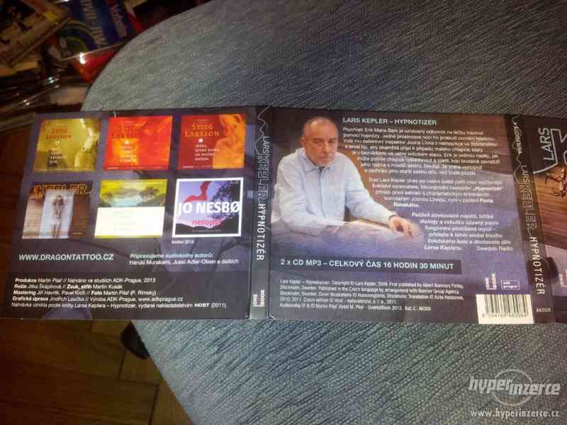 2CD MP3 Lars Kepler Hypnotizér Super stav - foto 3
