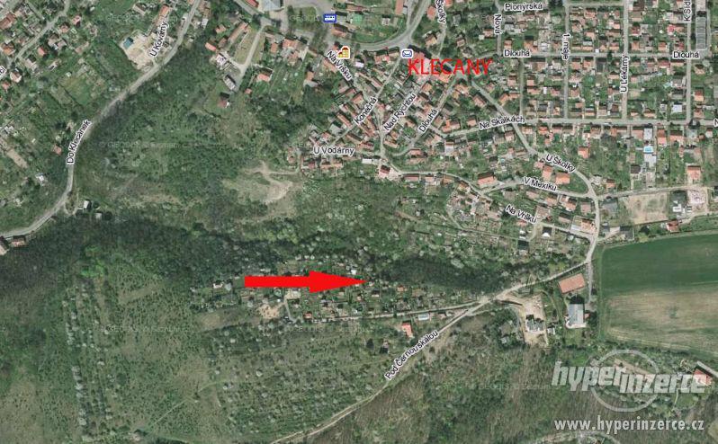 Prodej rekreačního pozemku 479 m2 Klecany, 6 km od Prahy - foto 3