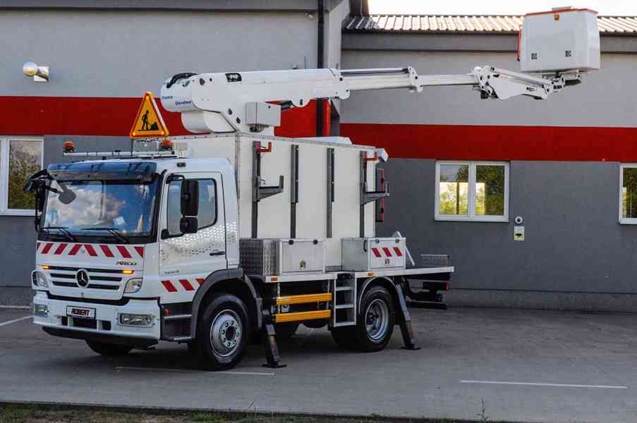 MERCEDES ATEGO 1224 PRACOVNÍ / MONTÁŽNÍ / IZOLOVANÁ PLOŠINA - foto 95