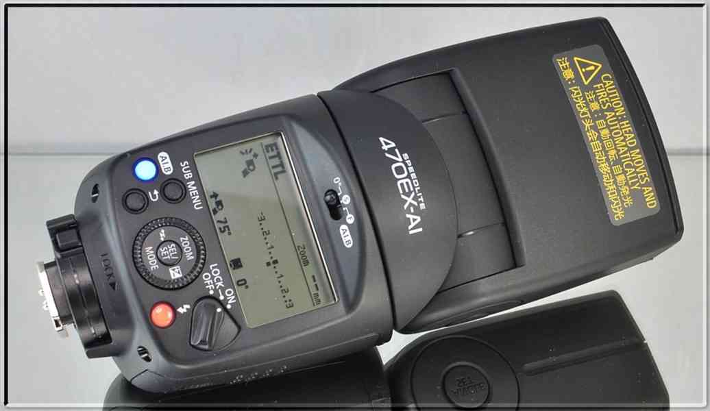 CANON Speedlite 470 EX-AI *E-TTL II, GN.:47*Funkce AI Bounce - foto 7