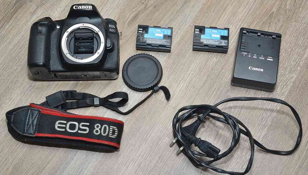 Canon EOS 80D * 24,2 MPix*Full HDV*WIFI*58200 Exp. - foto 3
