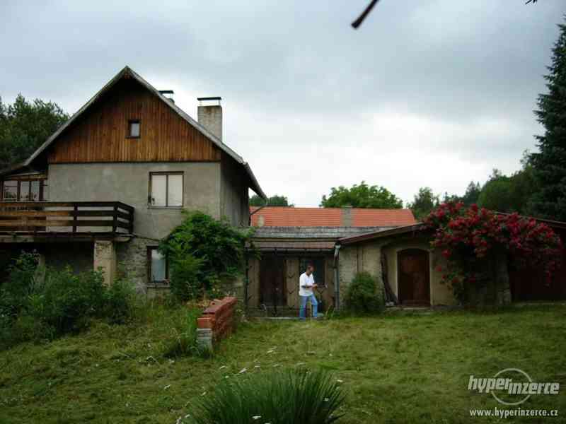 Prodej zděné chalupy cca 6km od Bystřice u Benešova - foto 4