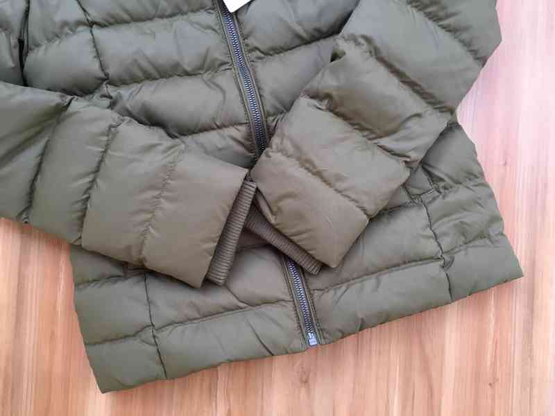 Tommy Hilfiger khaki péřová bunda NOVÁ - foto 5