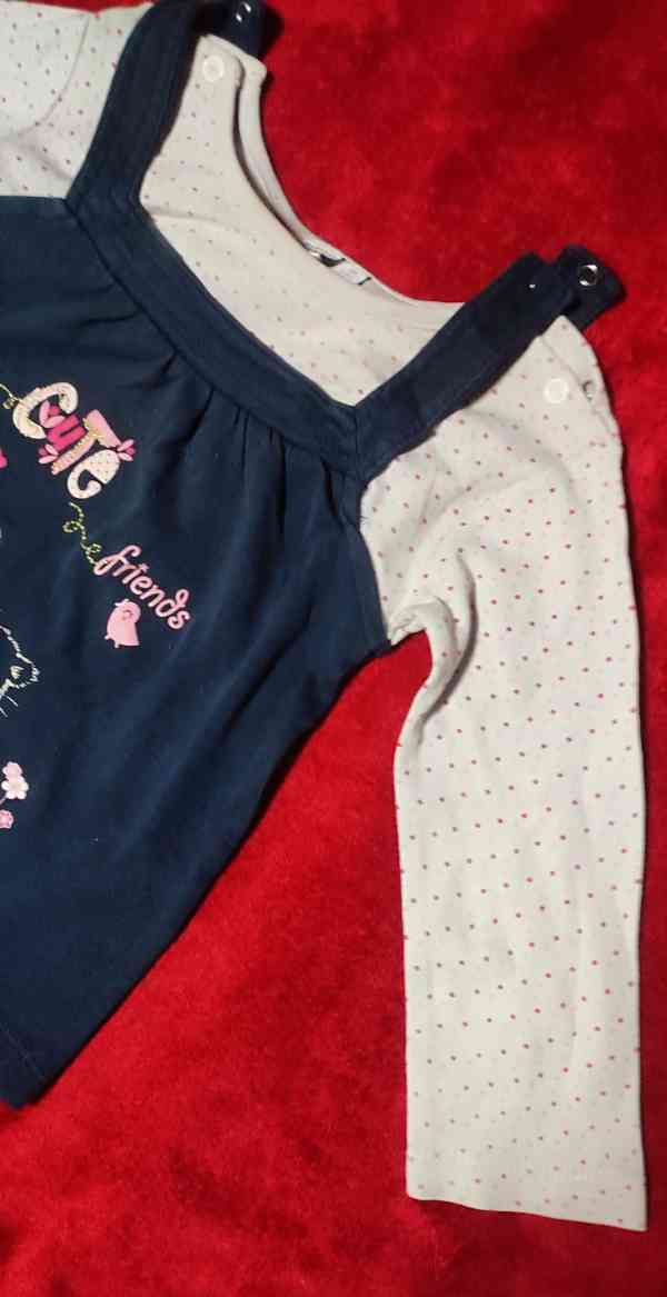 Dětské dvouvrstvé tričko, vel. 86 - foto 2