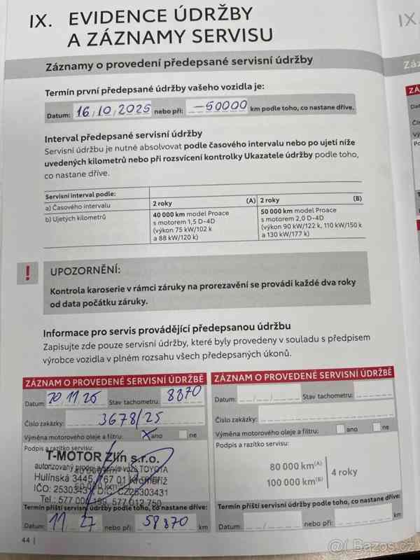 Toyota ProAce 2,0   Diesel, 106kw M1 - 8 míst - foto 13