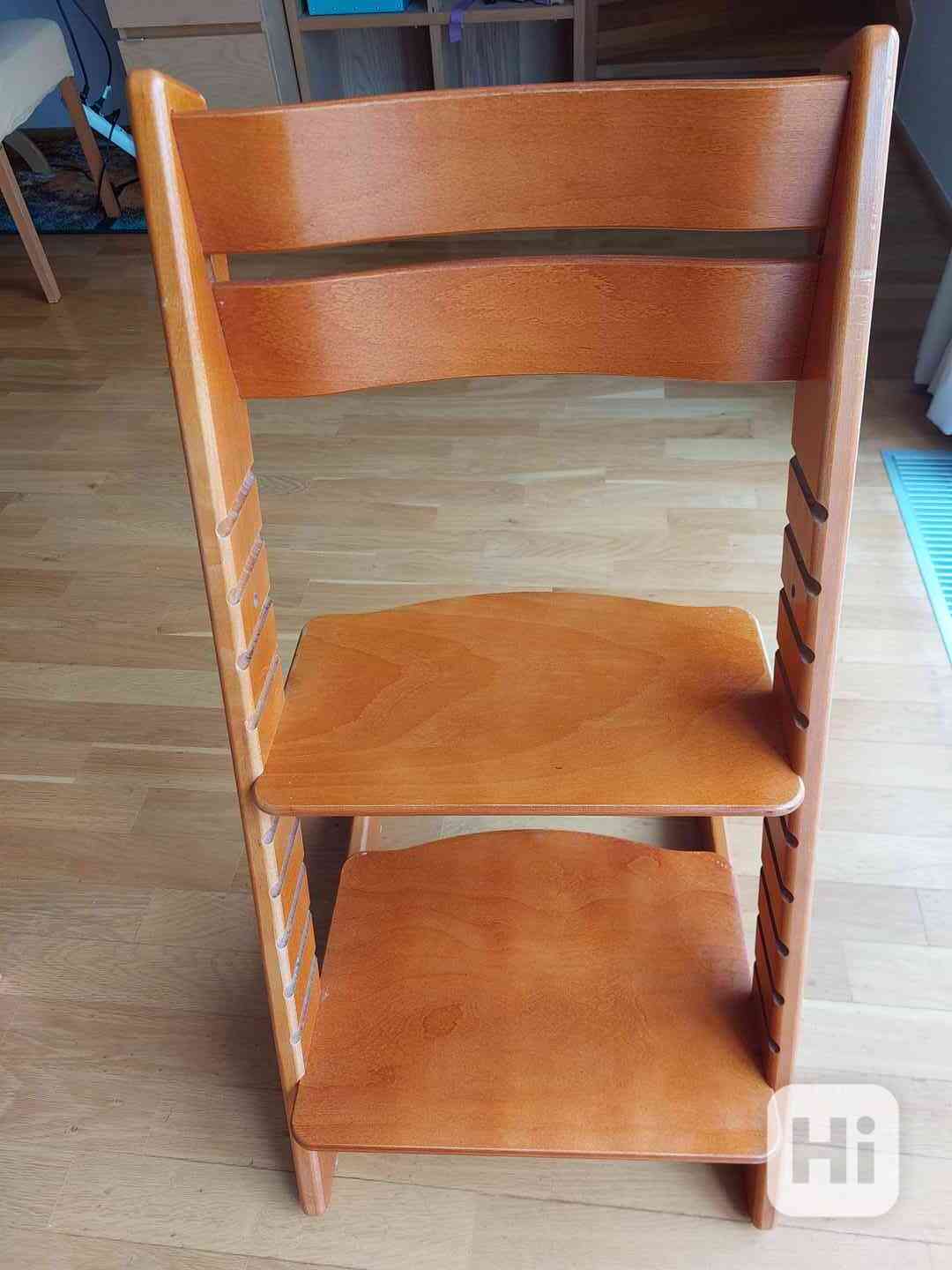 Dětská rostoucí židle dřevĕná - foto 1