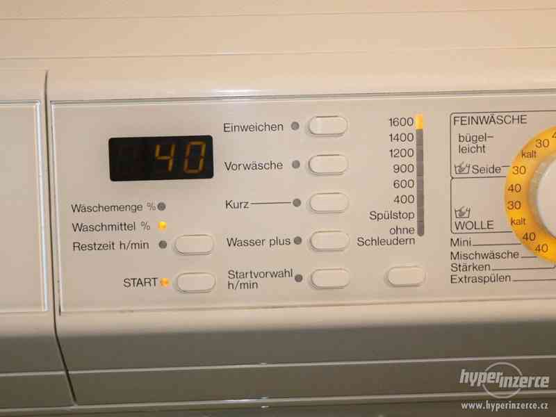 Pračka Miele novotronic W377 - 1600 otáček - foto 8