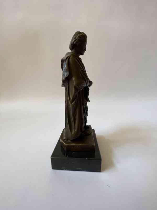 Ludwig van Beethoven - bronzová soška - foto 5