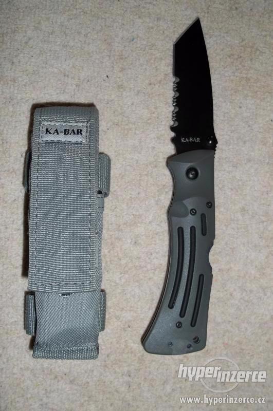 SPECIÁLNÍ  nůž   KA-BAR, s pouzdrem, NOVÝ - foto 1