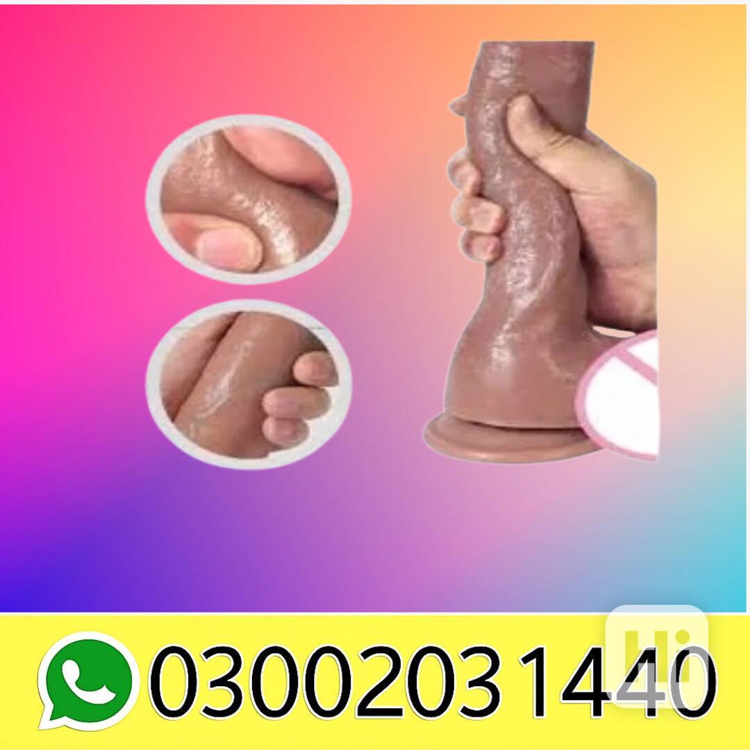 7 Inch Dildo Clear Liquid Silicone Soft Realistic In Jhelum= - foto 1