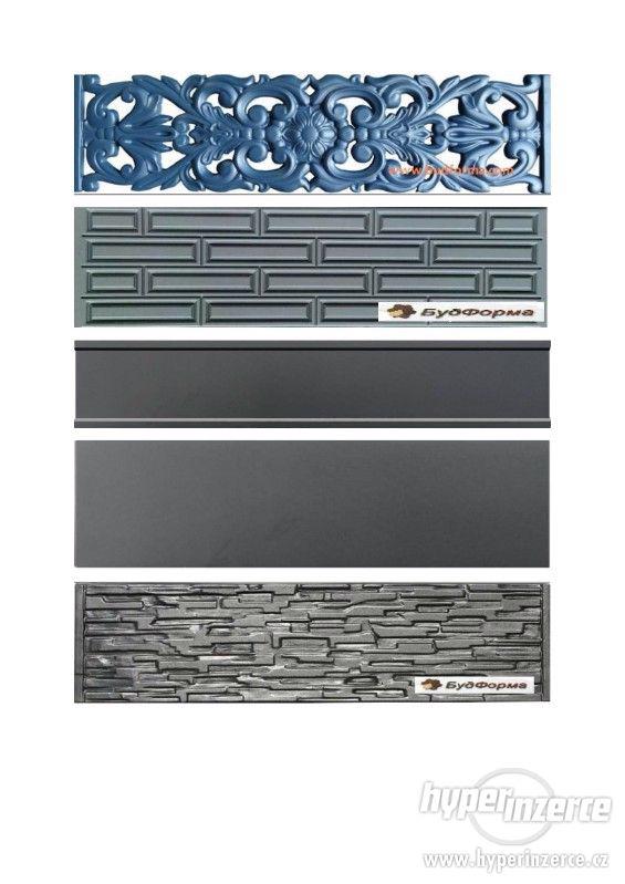 ABS formy na výrobu betónových plotov, technológia - foto 6