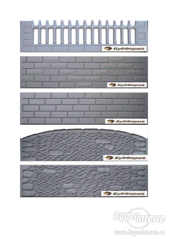 ABS formy na výrobu betónových plotov, technológia - foto 9