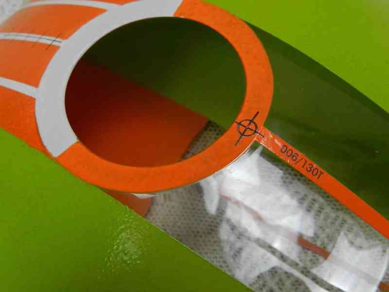 Zajímavá Autorská zeleno oranžová Váza plochý tvar Čechy  - foto 7