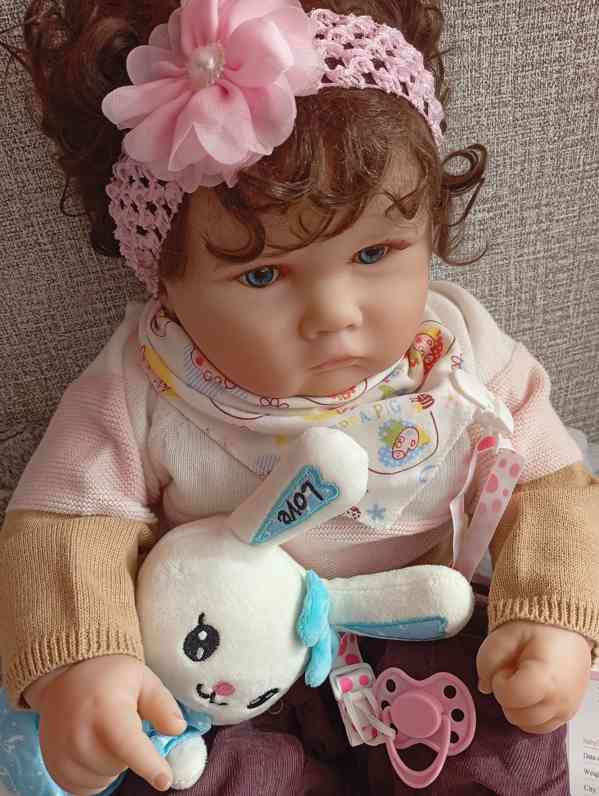 Rozkošná baculatá realistická Reborn panenka  - foto 1