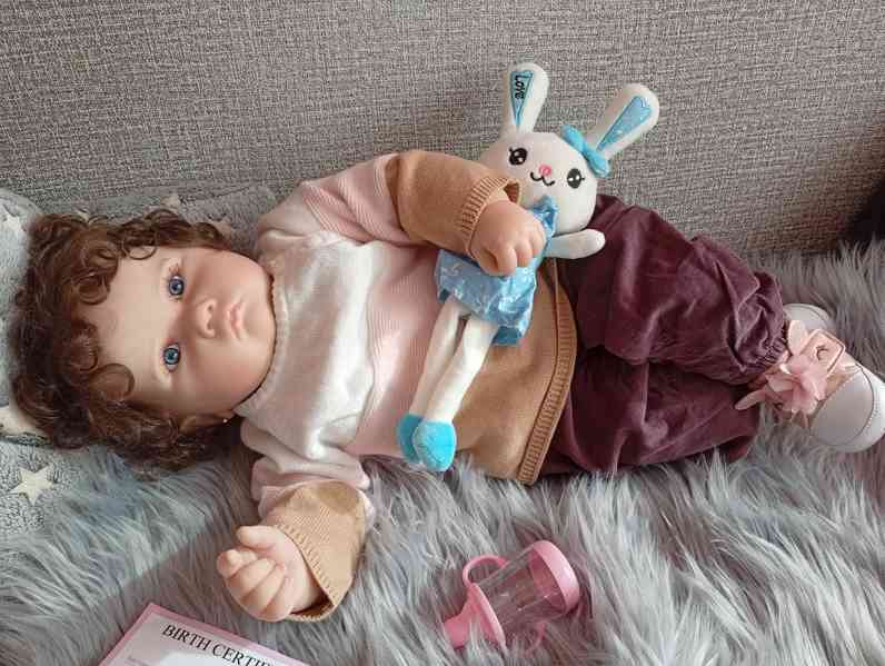Rozkošná baculatá realistická Reborn panenka  - foto 5