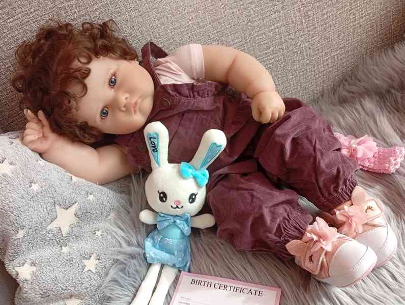Rozkošná baculatá realistická Reborn panenka  - foto 7