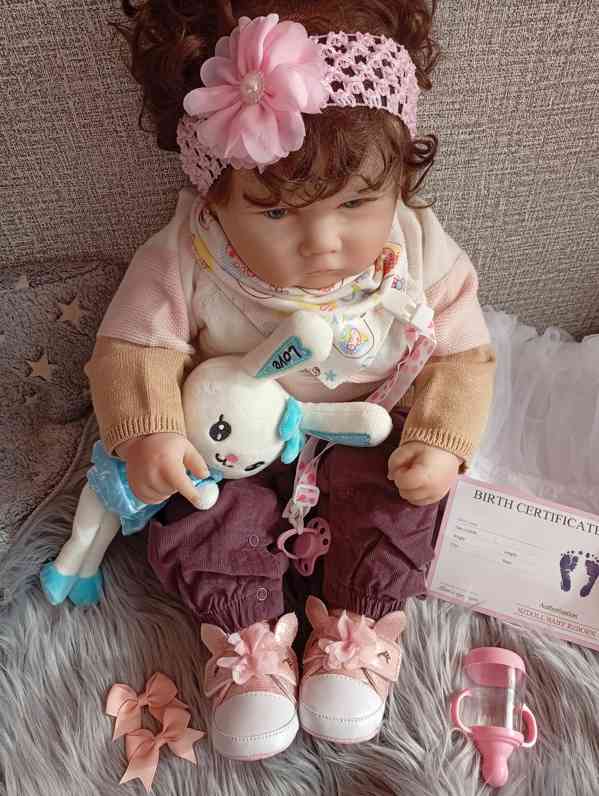 Rozkošná baculatá realistická Reborn panenka  - foto 3