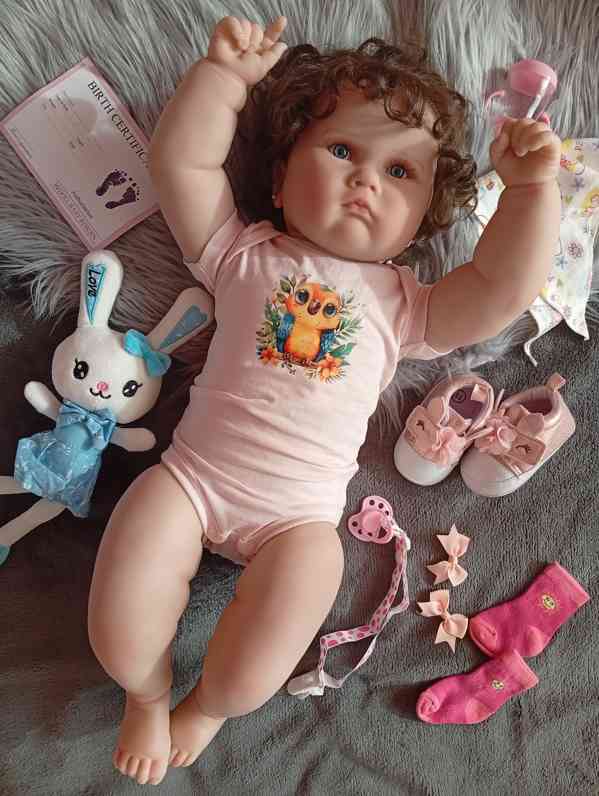 Rozkošná baculatá realistická Reborn panenka  - foto 8