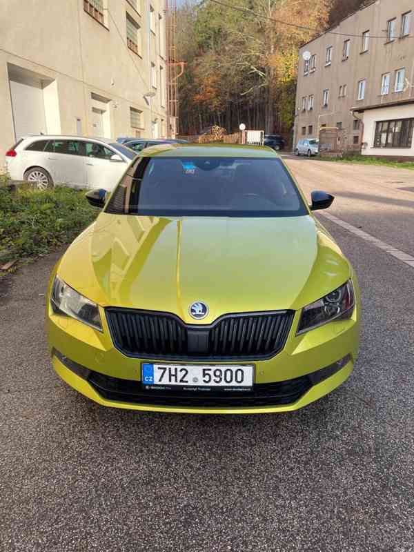 Škoda Superb Sportline 2,0 TDI 140 kW 4x4, DPH, CZ - foto 8