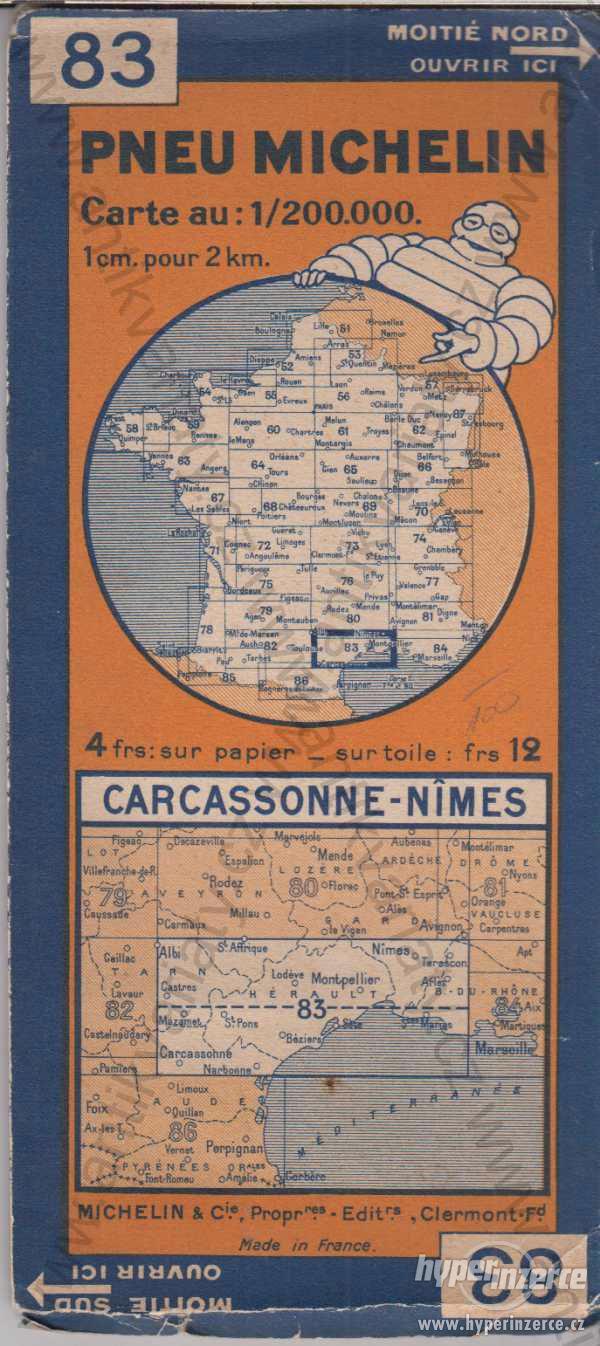 Le guide MichelinCarcassonne-Nimes /mapa - foto 1