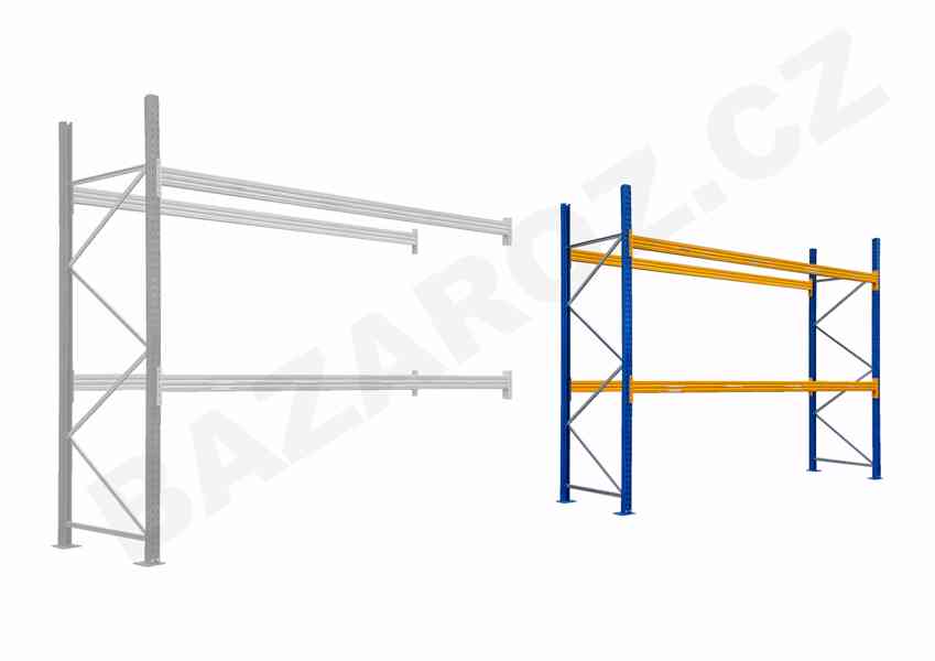 Paletové Regály Jungheinrich šířka: 3,6m ZP Bazar - foto 9