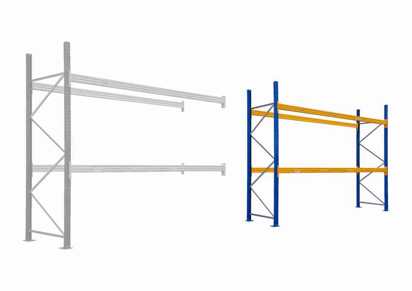 Paletové Regály Jungheinrich šířka: 3,6m ZP Bazar - foto 2