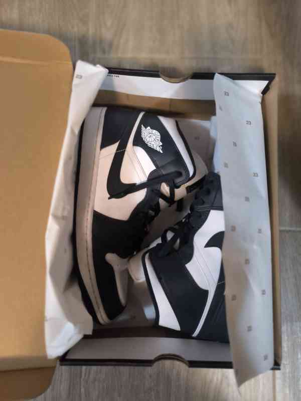 Air jordan 1 mid-white/metalic/obsidian - foto 2