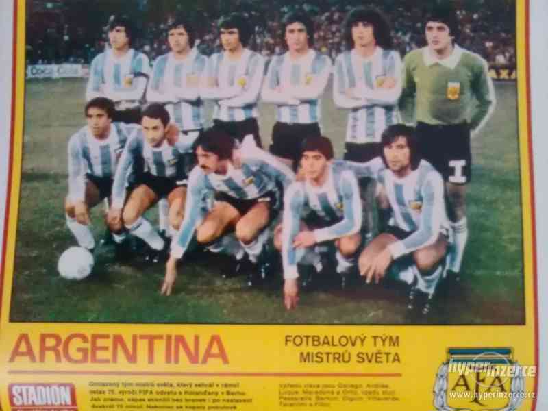 Argentina - fotbal - čtenářům do alba 1979 - foto 1