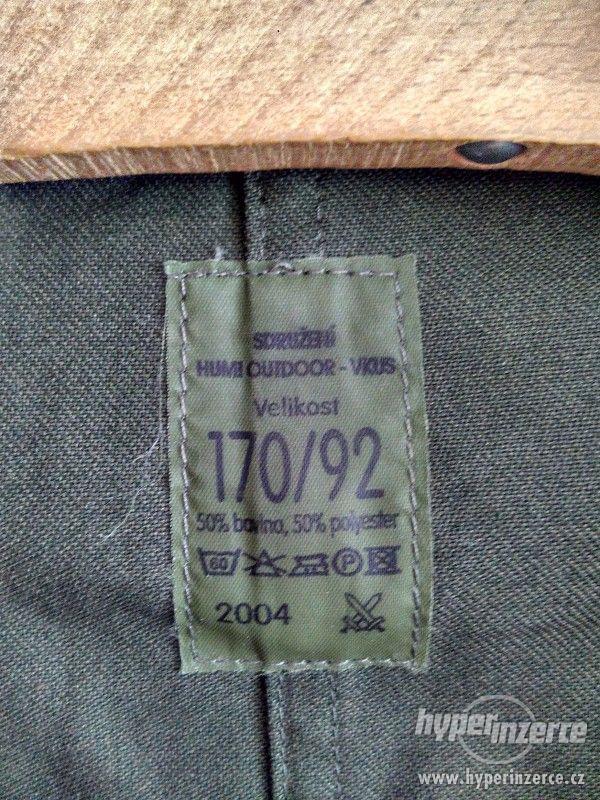 Vojenská pracovní uniforma (kalhoty, blůza, čepice) - foto 6